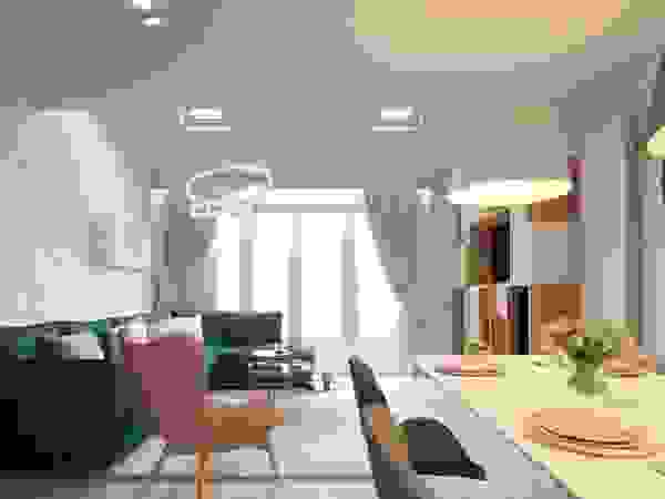 Ale design Grzegorz Grzywacz Scandinavian style living room