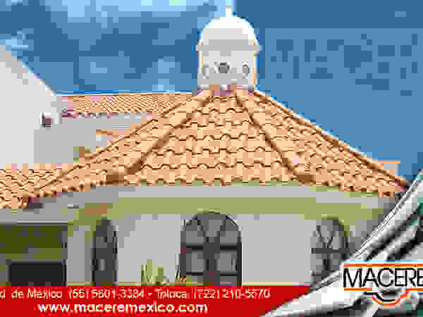 MACERE México Lean-to roof Ceramic Orange
