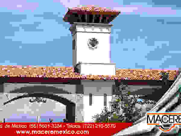 MACERE México Roof Ceramic Brown