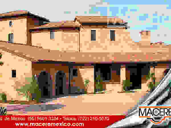 MACERE México Lean-to roof Ceramic Multicolored