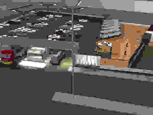 grupo ME Arquitectos Posto auto coperto