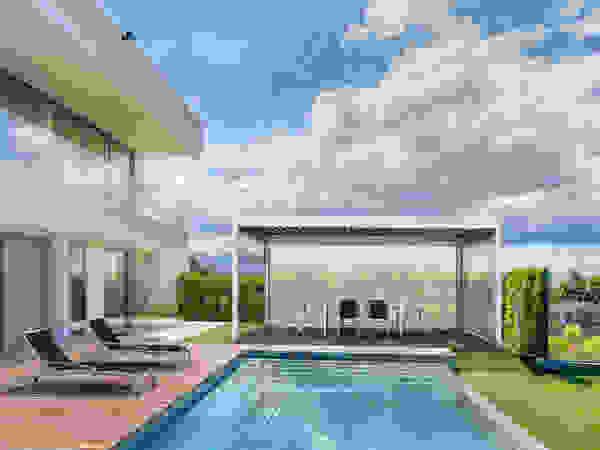 Parasoles Tropicales - Arquitectura Exterior Комерційні простори Алюміній / цинк