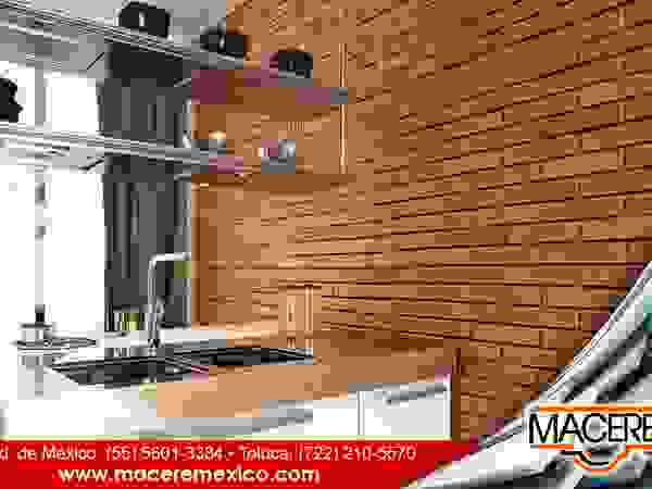MACERE México Walls & flooringWall & floor coverings Bricks Orange