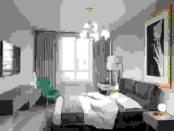 Anastasia Yakovleva design studio Minimalist bedroom Wood White