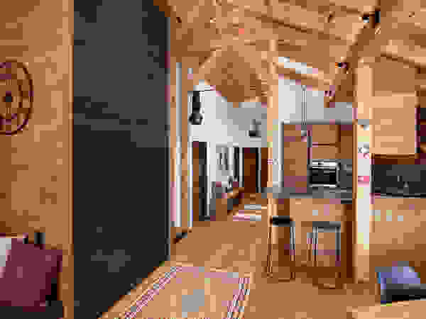 BEARprogetti Modern corridor, hallway & stairs