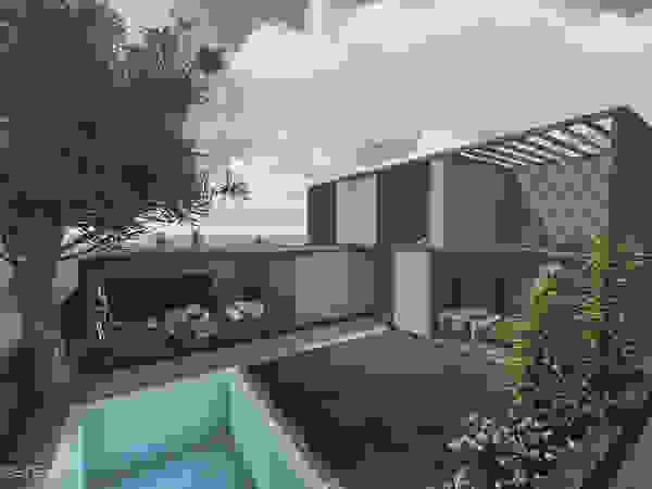 Anastomosis Design Lab Minimalist style garden