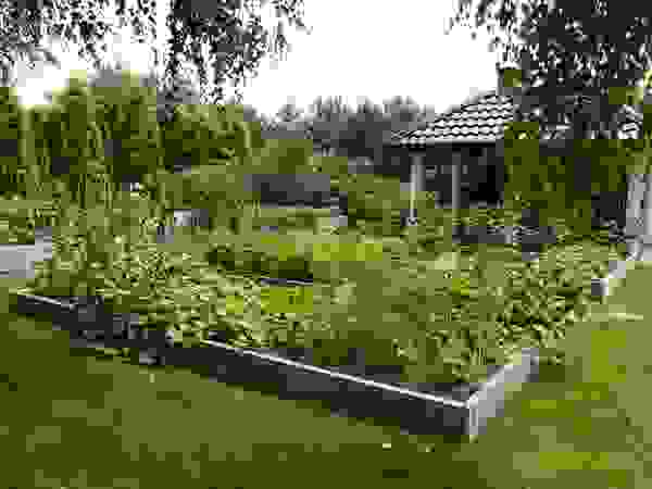 Warzywniki - Betonowe Rabaty Warzywne Garden Fire pits & barbecues