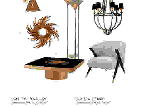 DeALL Colonial style living room