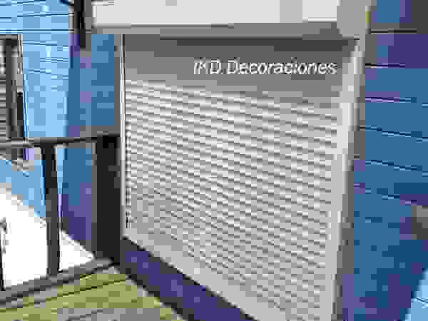 IKD Decoraciones Balconies, verandas & terraces Accessories & decoration Aluminium/Zinc White