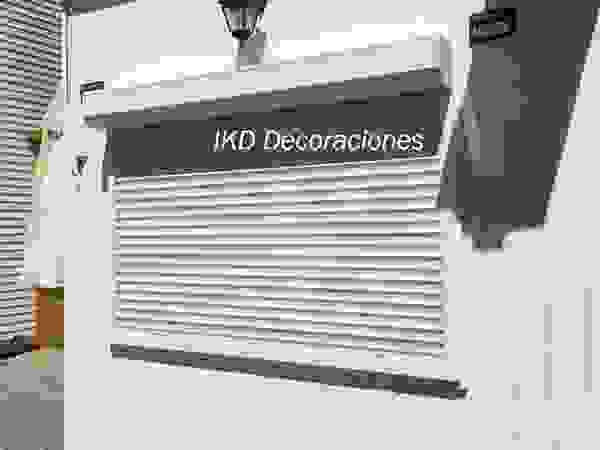 IKD Decoraciones Balconies, verandas & terraces Accessories & decoration Aluminium/Zinc White
