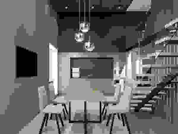 EJ Studio Living room Concrete Grey