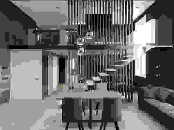 EJ Studio Living room Concrete Grey