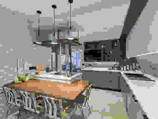 Mimoza Mimarlık Eclectic style kitchen