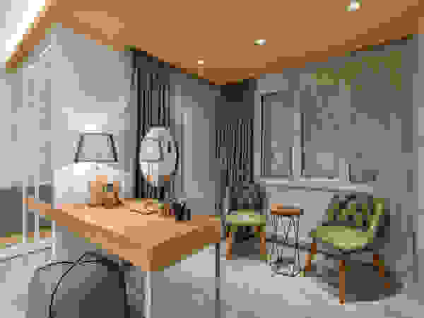 Mimoza Mimarlık Eclectic style bedroom