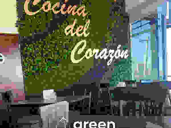 Green Warehouse Interior landscaping