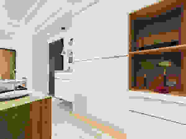 沙瑪室內裝修有限公司 Asian style corridor, hallway & stairs