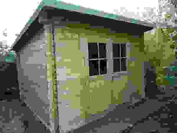 DEKALUX Garden Furniture Wood Brown