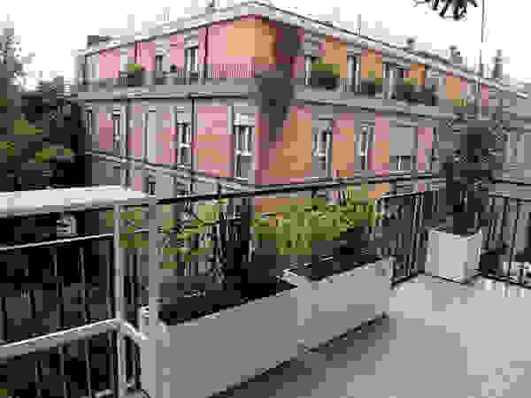 Mattia Boldrin Garden Design Moderner Balkon, Veranda & Terrasse