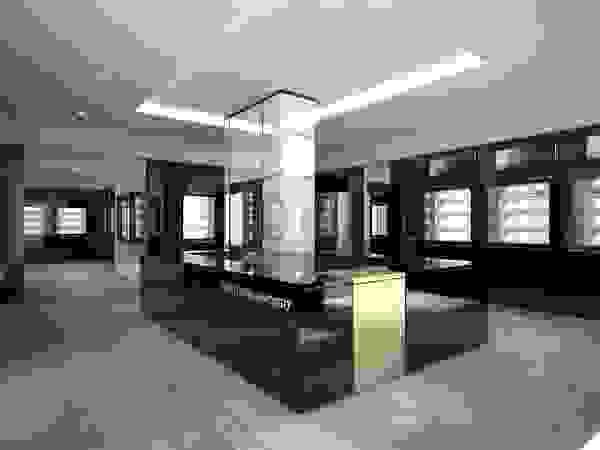 DUOLAB Progettazione e sviluppo Offices & stores Copper/Bronze/Brass Black