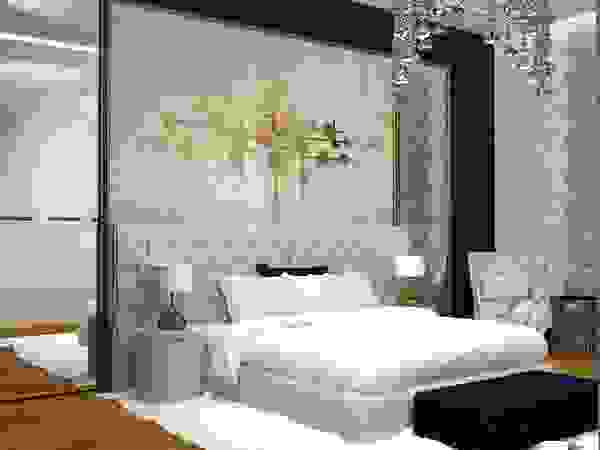 Interior Design Stefano Bergami Спальня
