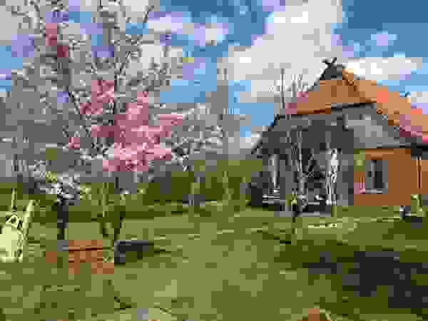 Feng Shui Schwarz OG Country style garden