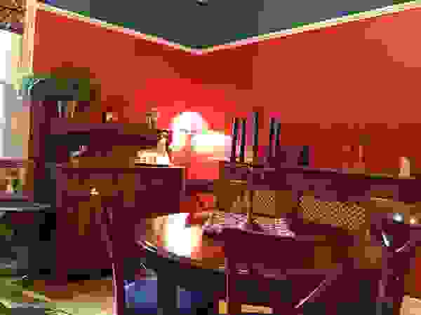Red Victorian Dining Room Girl About The House