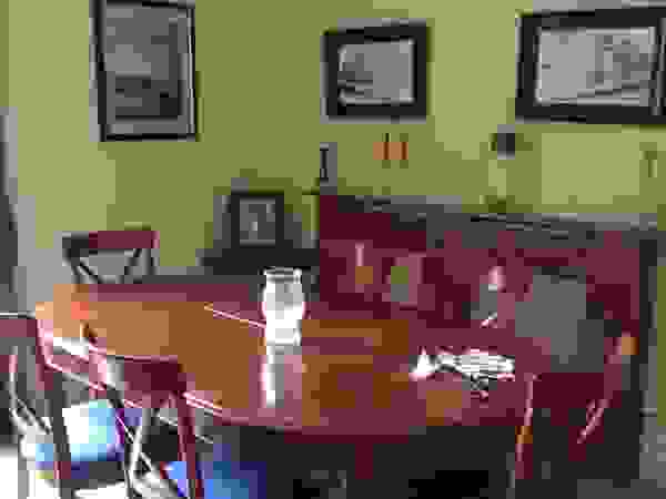 Red Victorian Dining Room Girl About The House