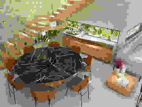ZOMA Arquitetura Moderne Esszimmer