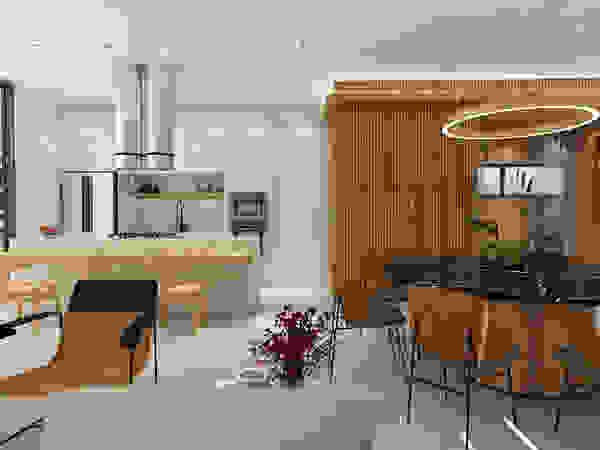 ZOMA Arquitetura Moderne Küchen