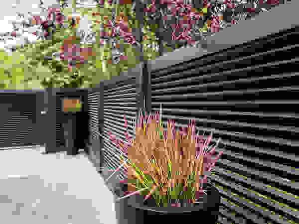 Nordzaun Garden Fencing & walls Aluminium/Seng Black