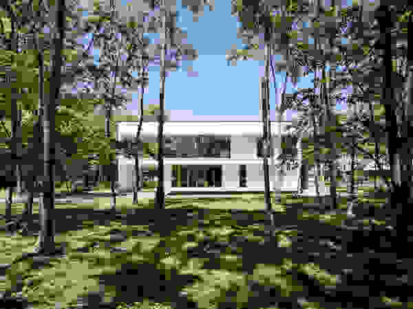 atelier137 ARCHITECTURAL DESIGN OFFICE Single family home Glass White