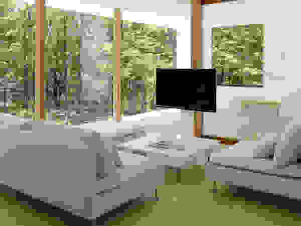 atelier137 ARCHITECTURAL DESIGN OFFICE Scandinavian style living room Wood effect