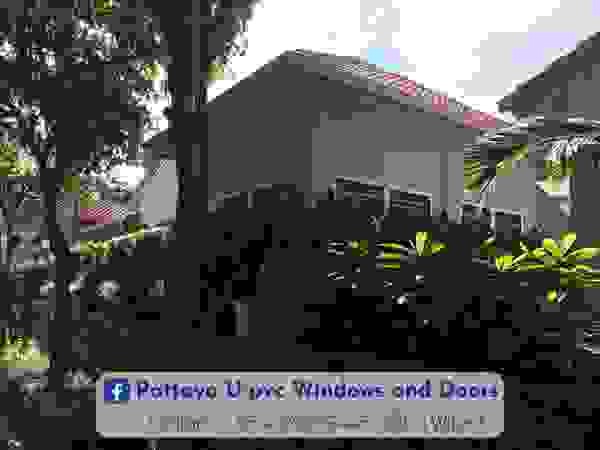 โรงงาน พัทยา กระจก ยูพีวีซี Pattaya UPVC Windows & Doors uPVC windows Plastic White