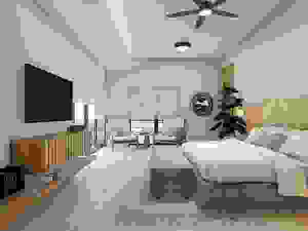Merarki Arquitectos Modern style bedroom