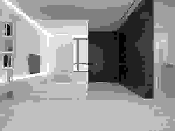 Dmitriy Khanin Minimalist living room