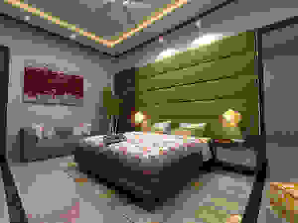 House Interiors in Jalandhar,Punjab Design & Creations Small bedroom