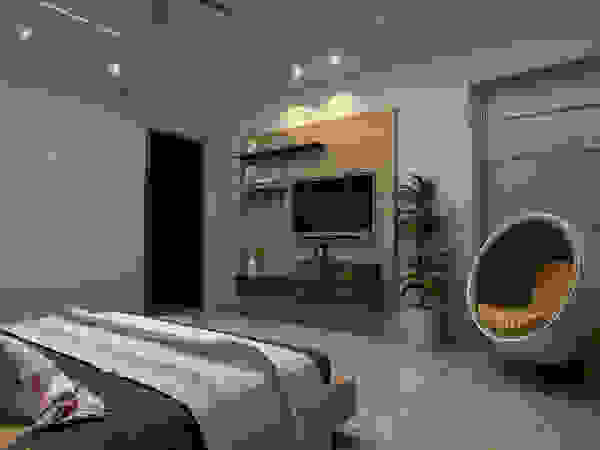 House Interiors in Jalandhar,Punjab Design & Creations Modern style bedroom