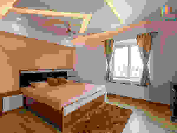 4 BHK Interior at Krishwi Dhavala—Ms Suwarcha DECOR DREAMS Modern style bedroom