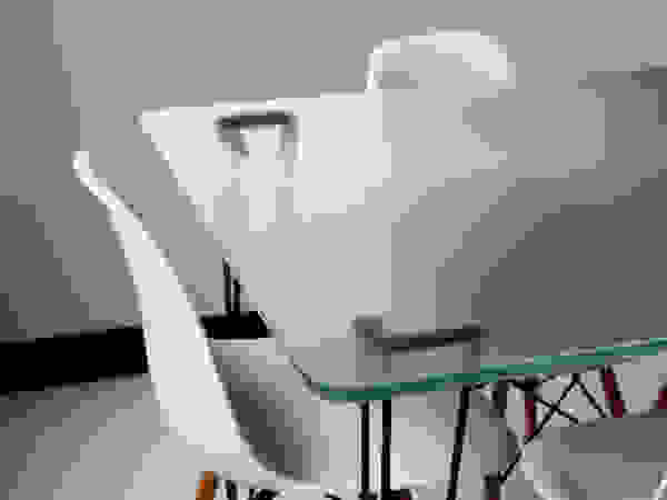 Vidriera del Cardoner Dining roomTables Kaca