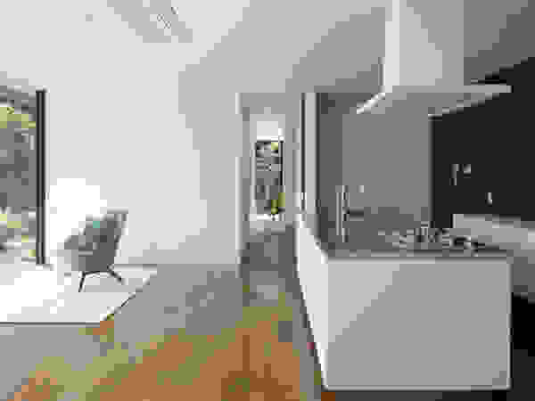 atelier137 ARCHITECTURAL DESIGN OFFICE Modern living room White