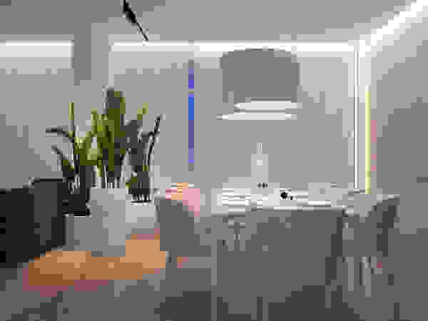 Dmitriy Khanin Minimalist living room