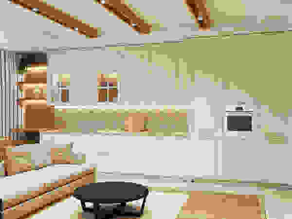 Artichok Design Living room Wood Beige