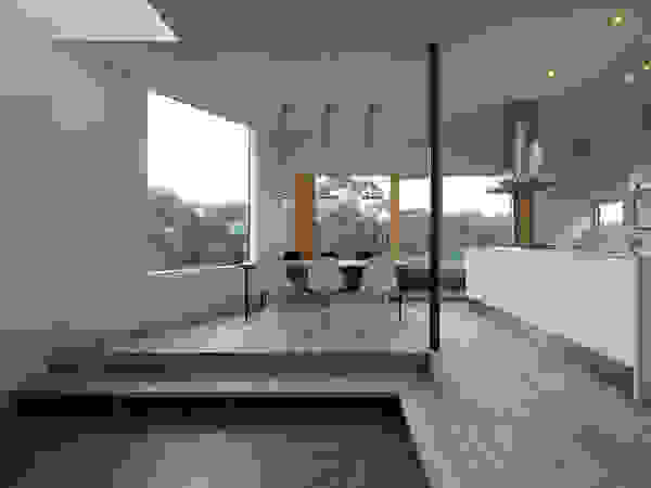 一級建築士事務所 Atelier Casa Modern Living Room Wood