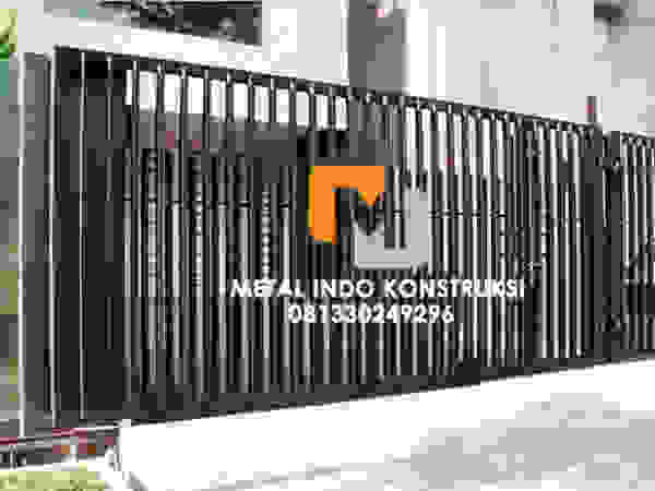 Metal Indo Konstruksi Single family home Aluminium/Zinc Black