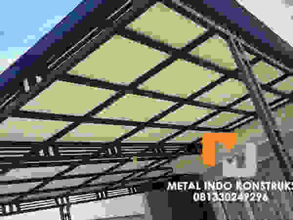 Metal Indo Konstruksi Garages & sheds Aluminium/Zinc White