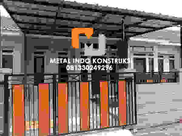 Metal Indo Konstruksi Garages & sheds Aluminium/Zinc White
