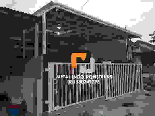Metal Indo Konstruksi Garages & sheds Aluminium/Zinc White
