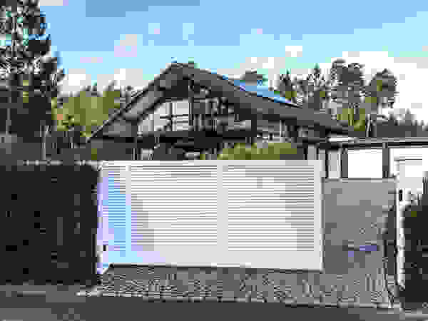 Nordzaun Garden Fencing & walls Aluminium/Seng White