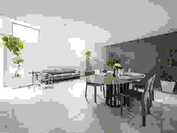 TERAJIMA ARCHITECTS/テラジマアーキテクツ Modern dining room Beige