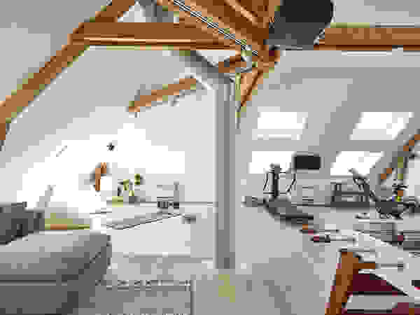Bloomint design Eclectic style gym